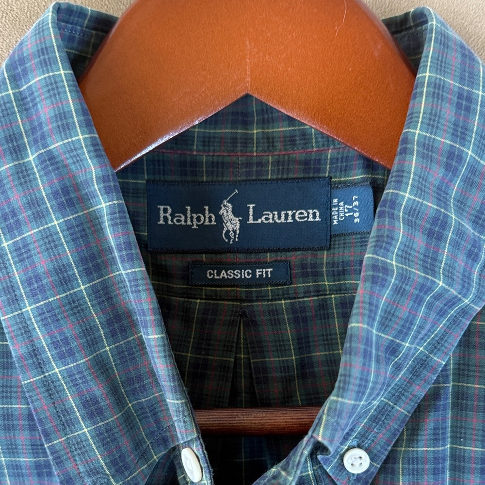Ralph Lauren Multicolor Checkered Shirt